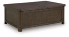 Breckington Coffee Table With Storage - Visions in Furniture (La Mirada, CA)