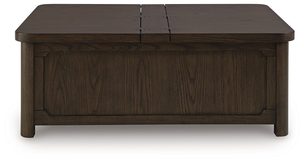 Breckington Coffee Table With Storage - Visions in Furniture (La Mirada, CA)