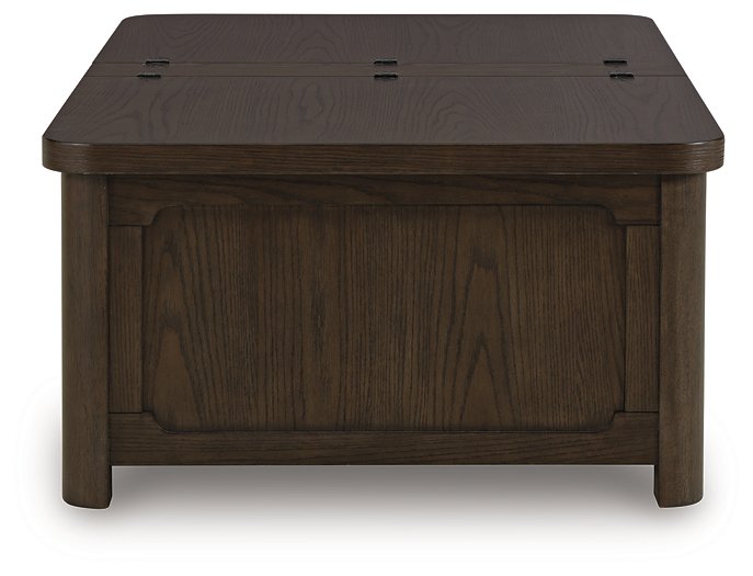 Breckington Coffee Table With Storage - Visions in Furniture (La Mirada, CA)