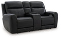 5Z-Relaxation Power Reclining Loveseat with Console - Visions in Furniture (La Mirada, CA)