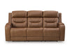 Knightington Power Reclining Sofa with Audio Seating - Visions in Furniture (La Mirada, CA)