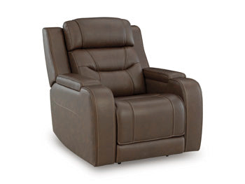Knightington Power Recliner with Audio Seating - Visions in Furniture (La Mirada, CA)