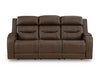 Knightington Power Reclining Sofa with Audio Seating - Visions in Furniture (La Mirada, CA)