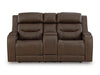Knightington Power Reclining Loveseat with Audio Seating - Visions in Furniture (La Mirada, CA)