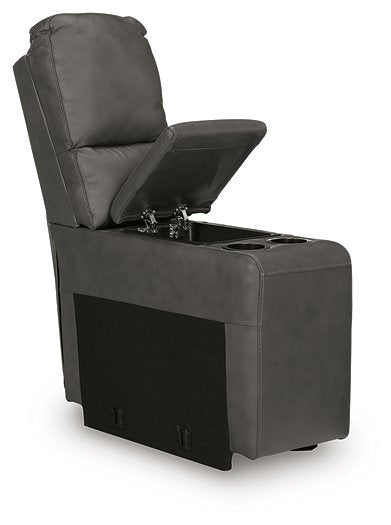 Bleckley Power Reclining Sectional - Visions in Furniture (La Mirada, CA)