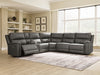 Bleckley Power Reclining Sectional - Visions in Furniture (La Mirada, CA)
