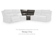 Bleckley Power Reclining Sectional - Visions in Furniture (La Mirada, CA)