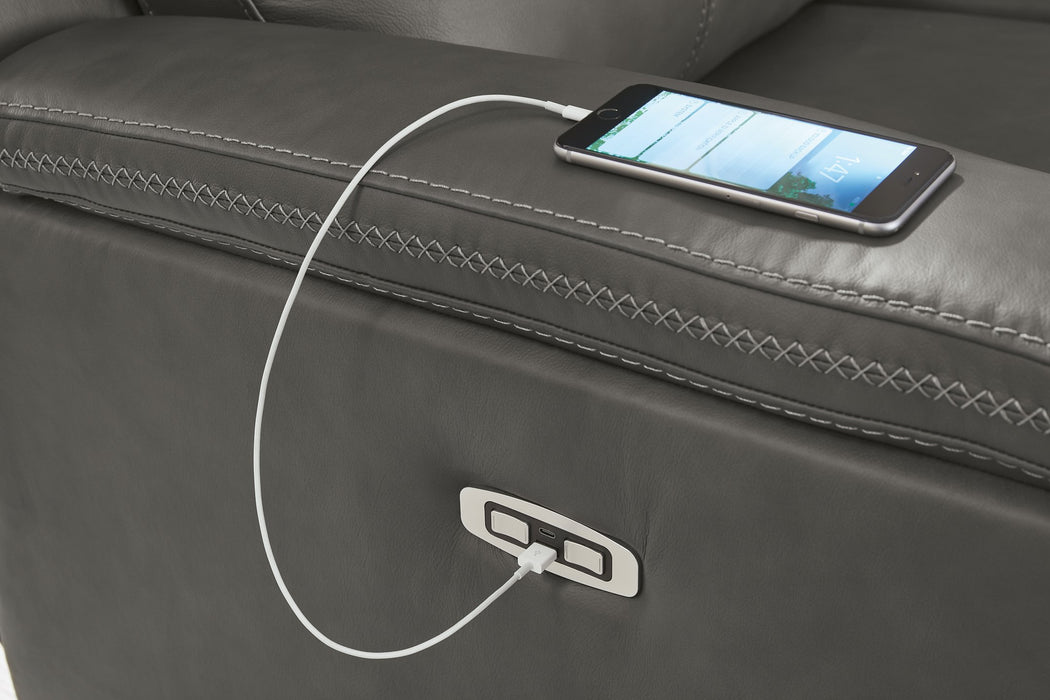 Bleckley Power Reclining Sofa - Visions in Furniture (La Mirada, CA)