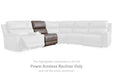 Bleckley Power Reclining Sectional - Visions in Furniture (La Mirada, CA)