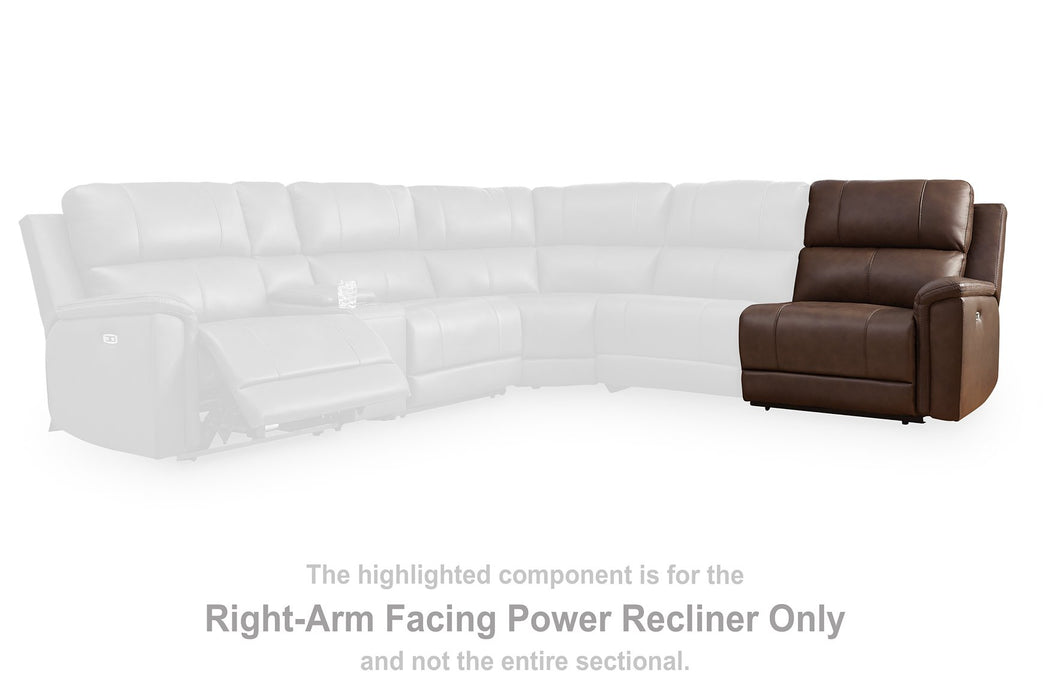 Bleckley Power Reclining Sectional - Visions in Furniture (La Mirada, CA)