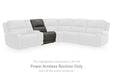 5Z - Pittson Power Reclining Sectional - Visions in Furniture (La Mirada, CA)