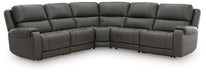5Z - Pittson Power Reclining Sectional - Visions in Furniture (La Mirada, CA)
