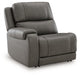 5Z - Pittson Power Reclining Sectional - Visions in Furniture (La Mirada, CA)