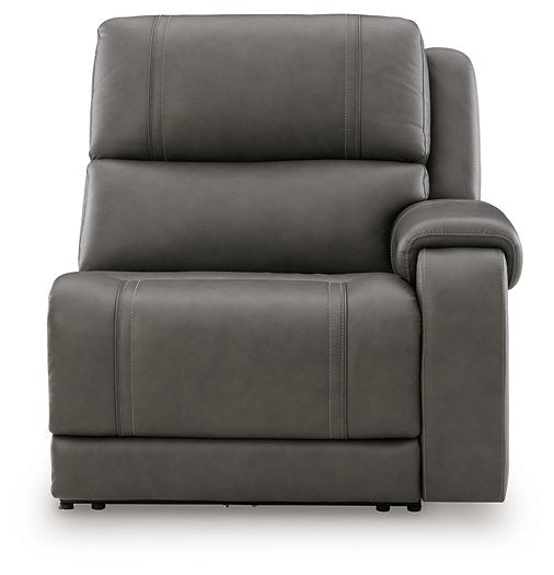 5Z - Pittson Power Sectional Reclining Sofa - Visions in Furniture (La Mirada, CA)