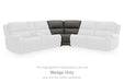 5Z - Pittson Power Reclining Sectional - Visions in Furniture (La Mirada, CA)