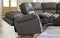 5Z - Pittson Power Reclining Sectional - Visions in Furniture (La Mirada, CA)