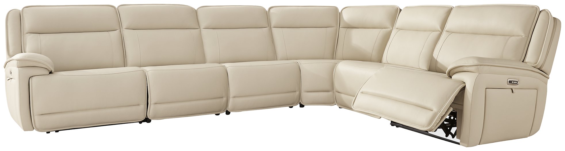 Double Deal Reclining Sectional - Visions in Furniture (La Mirada, CA)