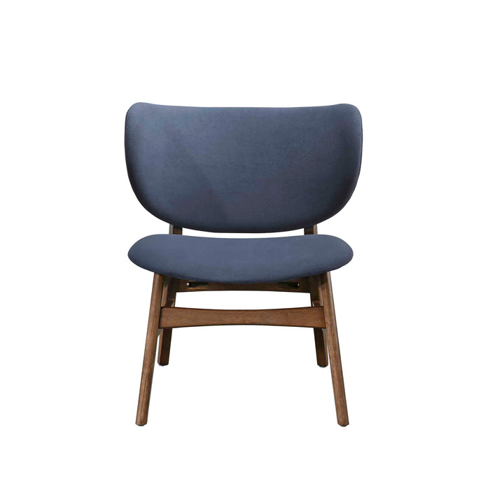 Adler Upholstered Lounge Chair-Blue