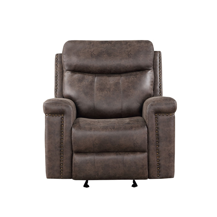 Quade Glider Recliner W/Pwr Fr-Mocha