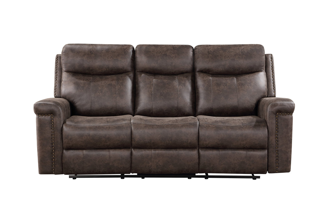 Quade Sofa W/Pwr Fr-Mocha