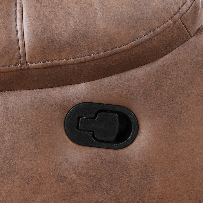 Morello Glider Recliner- Brown