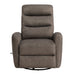 Takami Swivel Recliner-Chocolate Poly