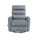 Takami Swivel Recliner-Granite Poly