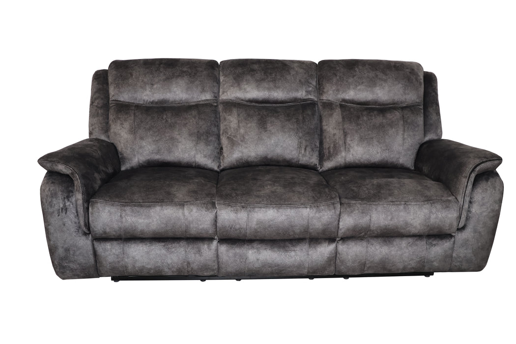 Park City Sofa W/Dual Recliner-Slate