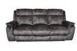 Park City Sofa W/Dual Recliner-Slate