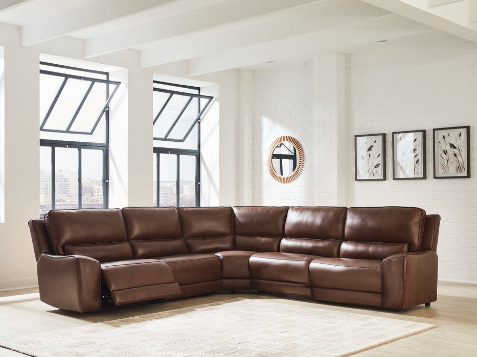 DeepWakes Power Reclining Sectional - Visions in Furniture (La Mirada, CA)