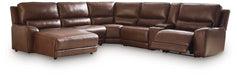 DeepWakes Power Reclining Sectional with Chaise - Visions in Furniture (La Mirada, CA)