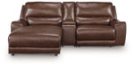 DeepWakes Power Reclining Sectional with Chaise - Visions in Furniture (La Mirada, CA)