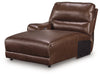 DeepWakes Power Reclining Sectional with Chaise - Visions in Furniture (La Mirada, CA)