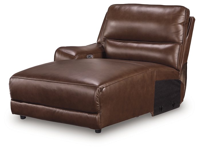 DeepWakes Power Reclining Sectional with Chaise - Visions in Furniture (La Mirada, CA)