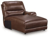 DeepWakes Power Reclining Sectional with Chaise - Visions in Furniture (La Mirada, CA)