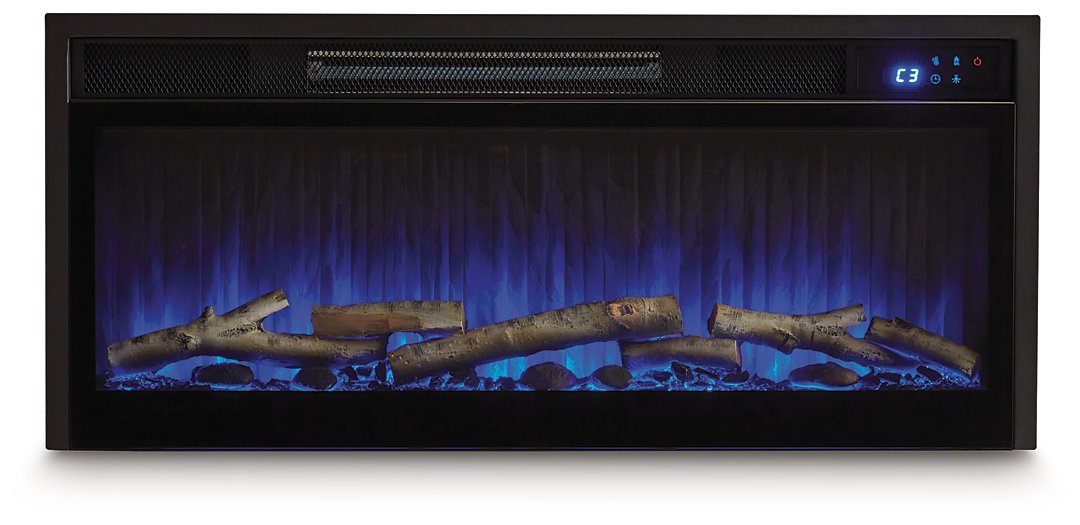 Zadilyn 72" TV Stand with Electric Fireplace - Visions in Furniture (La Mirada, CA)