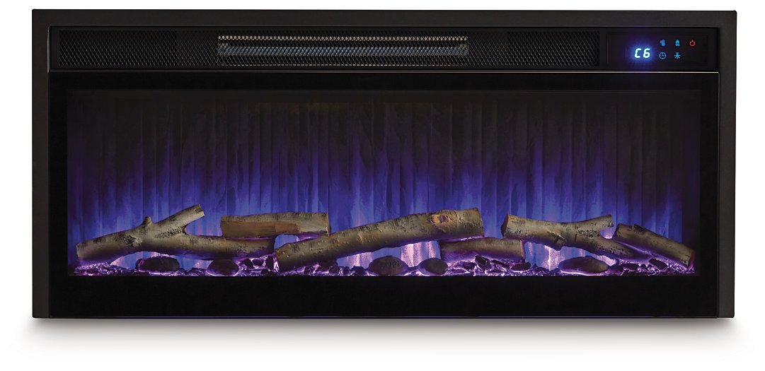 Zadilyn 72" TV Stand with Electric Fireplace - Visions in Furniture (La Mirada, CA)