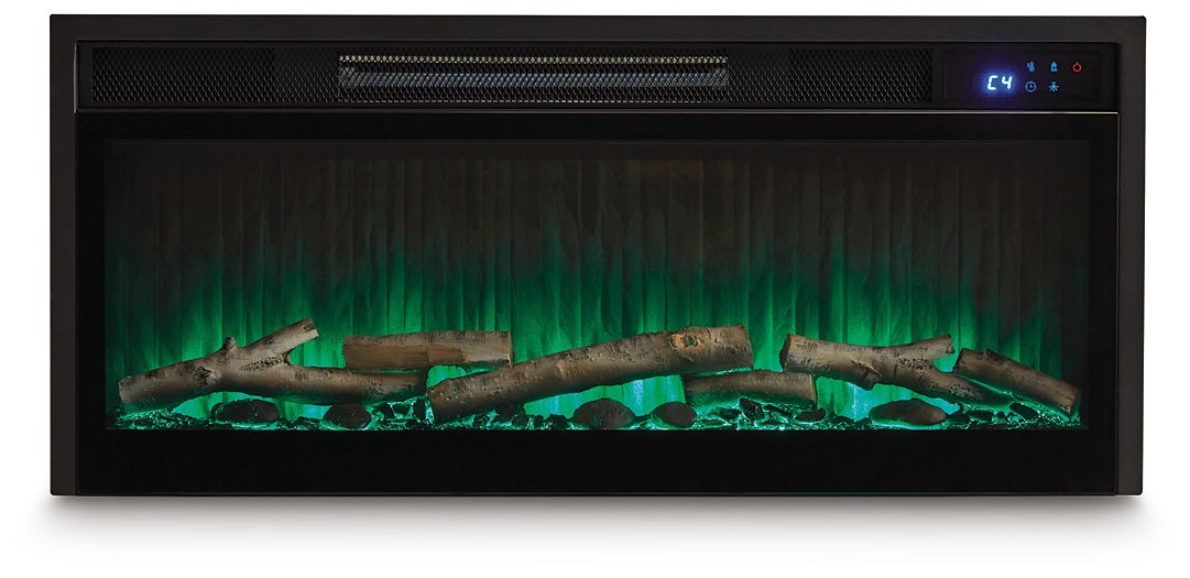 Zadilyn 72" TV Stand with Electric Fireplace - Visions in Furniture (La Mirada, CA)