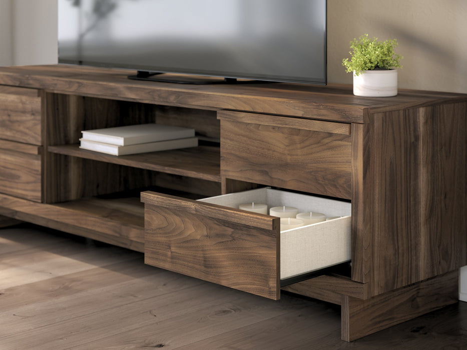Zadilyn 72" TV Stand with Electric Fireplace - Visions in Furniture (La Mirada, CA)