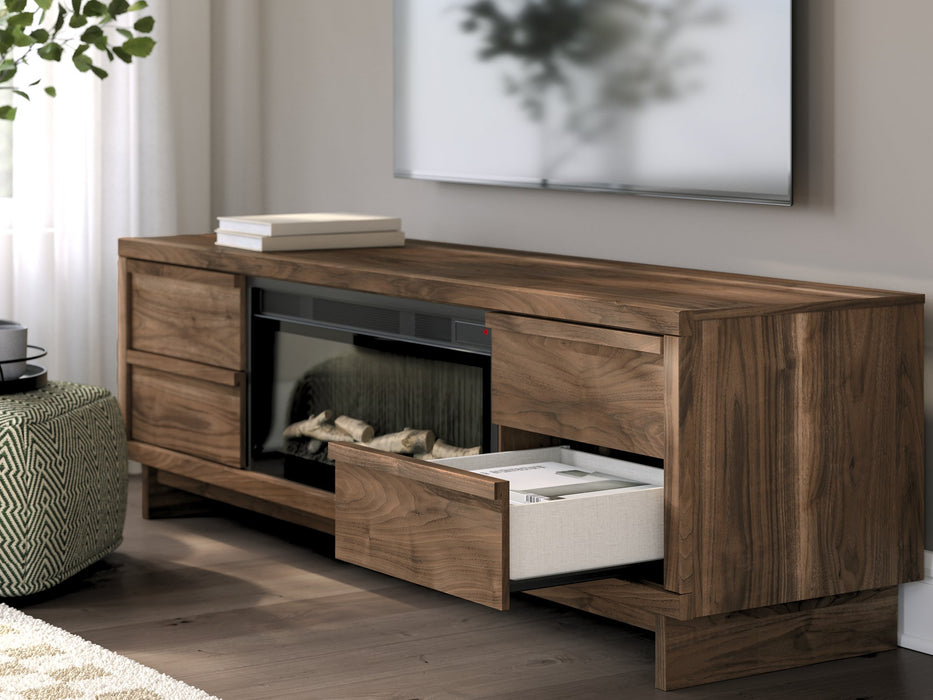 Zadilyn 72" TV Stand with Electric Fireplace - Visions in Furniture (La Mirada, CA)