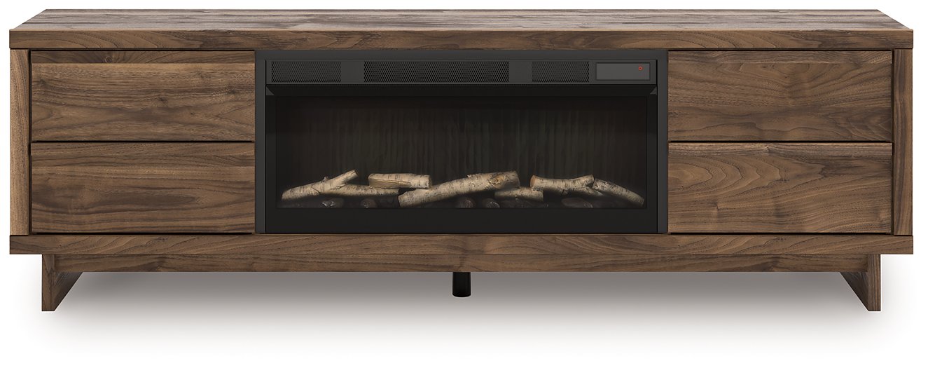 Zadilyn 72" TV Stand with Electric Fireplace - Visions in Furniture (La Mirada, CA)