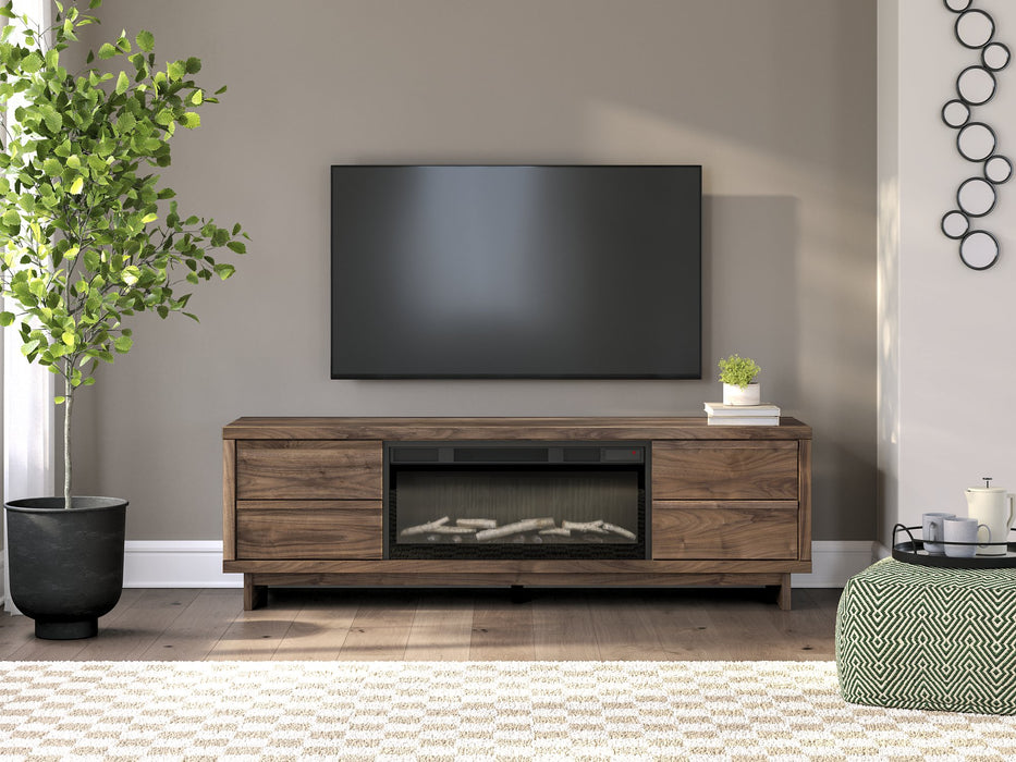 Zadilyn 72" TV Stand with Electric Fireplace - Visions in Furniture (La Mirada, CA)
