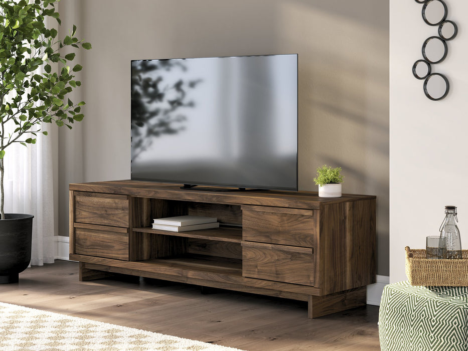 Zadilyn 72" TV Stand with Electric Fireplace - Visions in Furniture (La Mirada, CA)