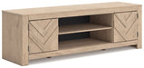 Cayboni 71" TV Stand with Electric Fireplace - Visions in Furniture (La Mirada, CA)