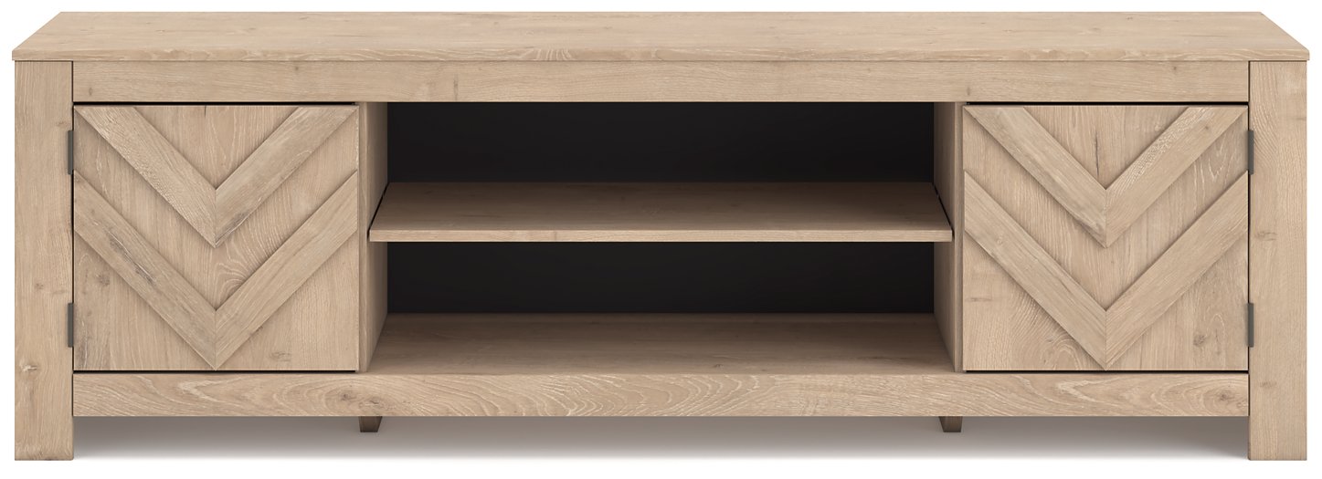 Cayboni 71" TV Stand with Electric Fireplace - Visions in Furniture (La Mirada, CA)