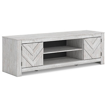 Cayboni 71" TV Stand with Electric Fireplace - Visions in Furniture (La Mirada, CA)