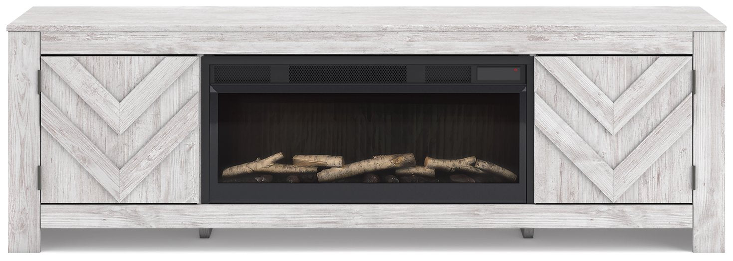 Cayboni 71" TV Stand with Electric Fireplace - Visions in Furniture (La Mirada, CA)