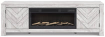 Cayboni 71" TV Stand with Electric Fireplace - Visions in Furniture (La Mirada, CA)