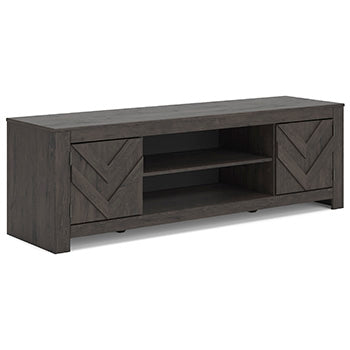 Cayboni 71" TV Stand with Electric Fireplace - Visions in Furniture (La Mirada, CA)