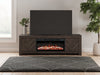 Cayboni 71" TV Stand with Electric Fireplace - Visions in Furniture (La Mirada, CA)